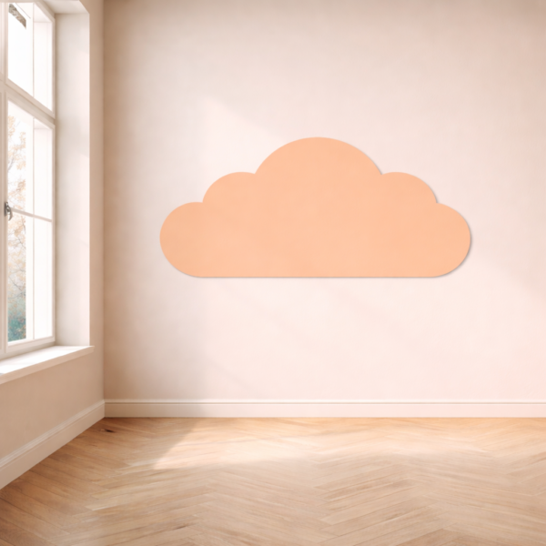 Pravljično pudrasto roza oblaček