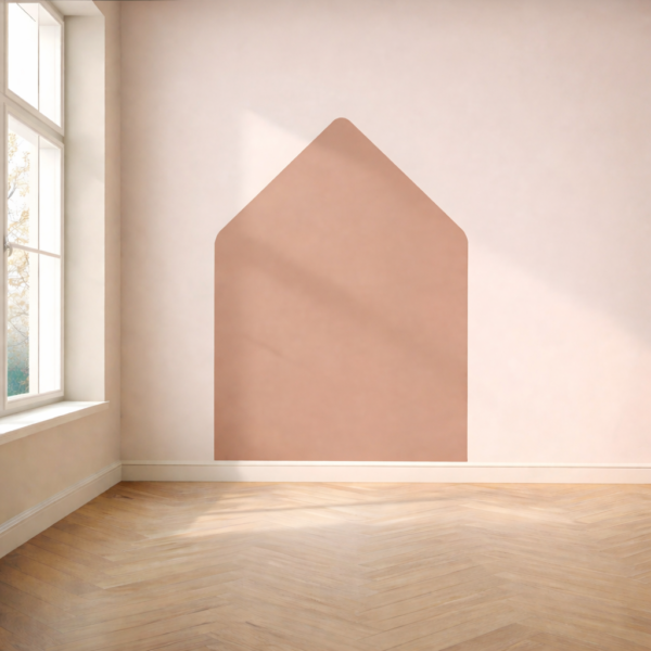 Pravljično umazano roza hiška